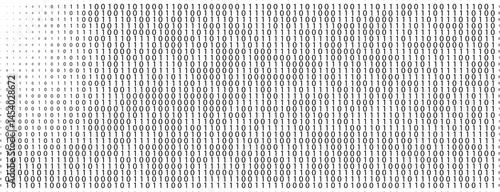 matrix style binary code digital falling numbers  background	