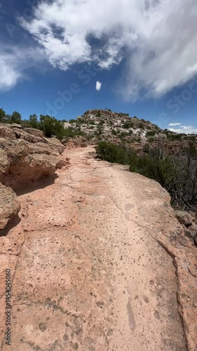 Wallpaper Mural Hiking in Bandelier near Loas Alamos, New Mexico - American West Landscape Torontodigital.ca