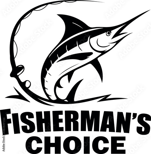 Fisherman's Choice Marlin Fishing Logo