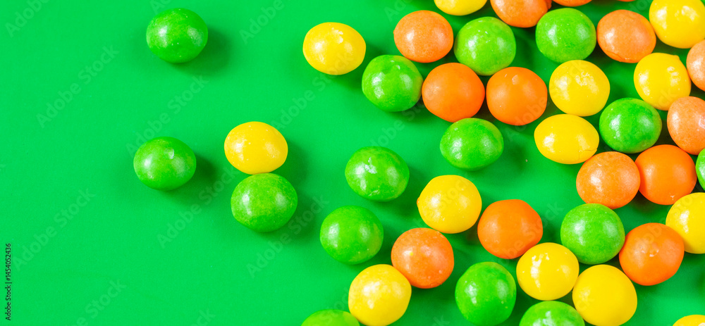 Obraz premium colorful sweet candy background