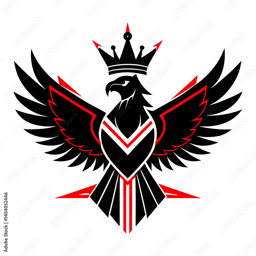 Obraz premium eagle with wings