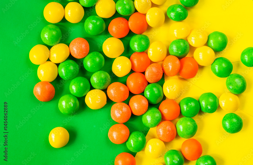 Obraz premium colorful sweet candy background