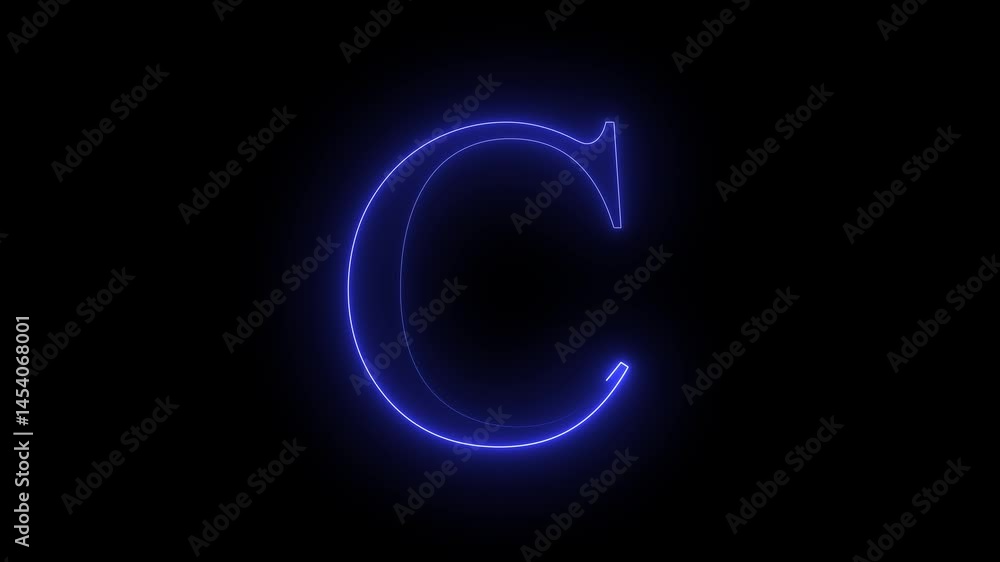 capital latter text animation colorful lights neon line. Neon glowing text effect, editable neon light text style isolated on black background colorful lights neon line. capital latter text animation colorful lights neon line. Neon glowing text effect, editable neon light text style isolated on black background colorful lights neon line.