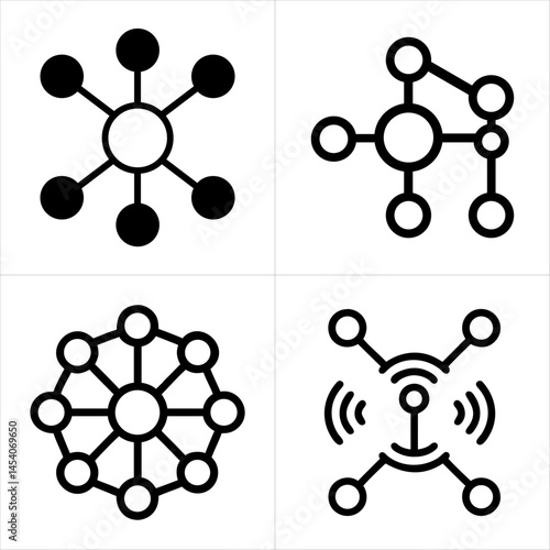network icon set
