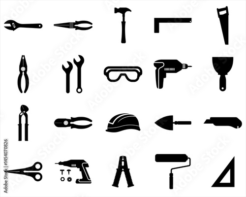 industrial tool icons for your design needs