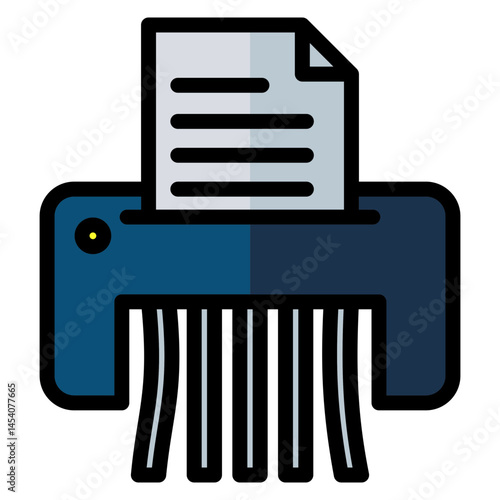 Document Shredding Icon