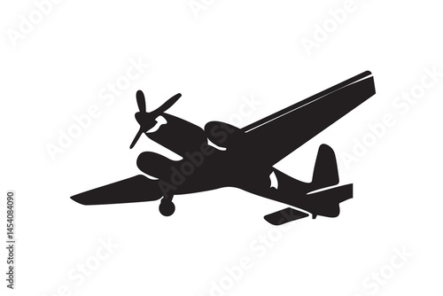 Military aircraft art silhouettes with white background
