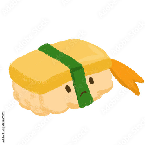 Sushi Food Illustration