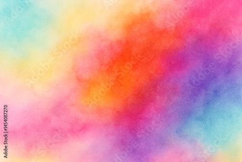 Watercolor Abstract Background with Soft Gradient