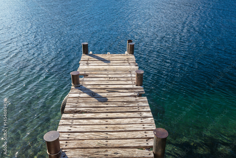Fototapeta premium Pier on the lake
