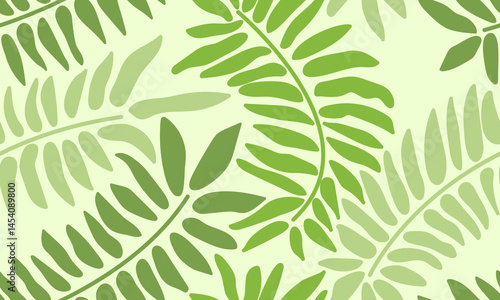Tropical Foliage Pattern