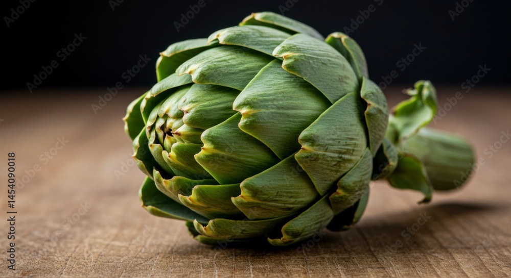Obraz premium Close-up of fresh artichoke