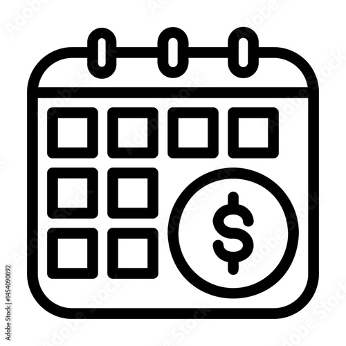 a row of icons containing business management, invoices, securities and business activities