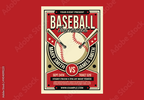 Baseball Tournament Flyer