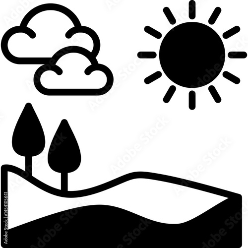 Summer mixed icon