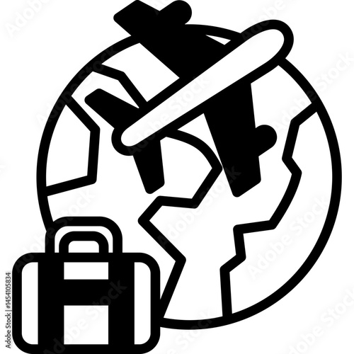 Tourism mixed icon