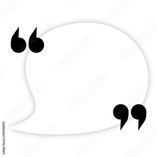 Speech bubbles. White communication bubbles, thought balloons. Messages cloud, dialog chat, blank advertising discussion vector labels. Paper sticker collection, speech message illustration