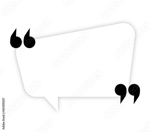 Speech bubbles. White communication bubbles, thought balloons. Messages cloud, dialog chat, blank advertising discussion vector labels. Paper sticker collection, speech message illustration