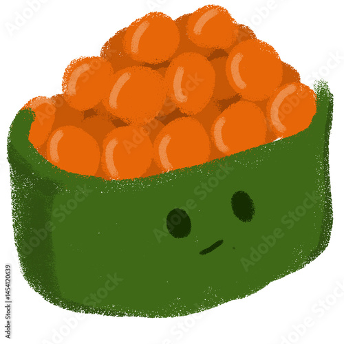 Sushi Food Illustration