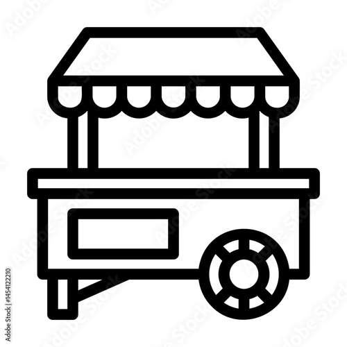 a series of icons containing holiday activities, travel, views, souvenirs and goods
