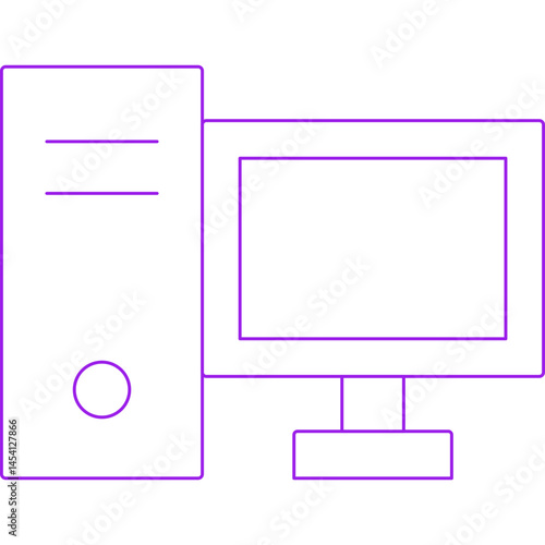 Cpu icon single vector illustration