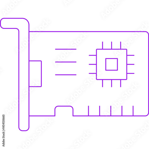 CPU icon single vector illustration