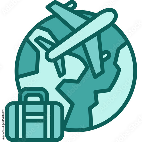 Tourism solid icon