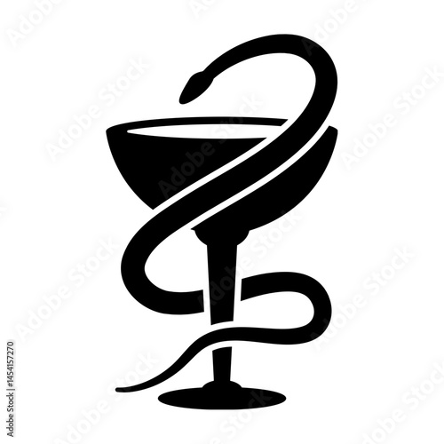 Pharmacy logo template. Medical icon