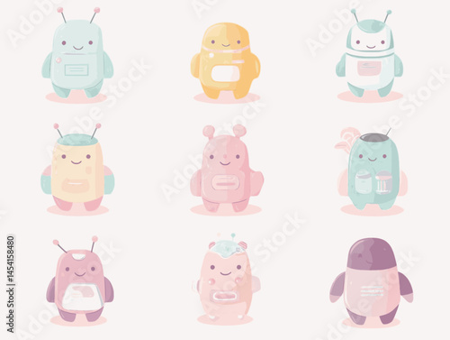 AI Chat Bot Vector