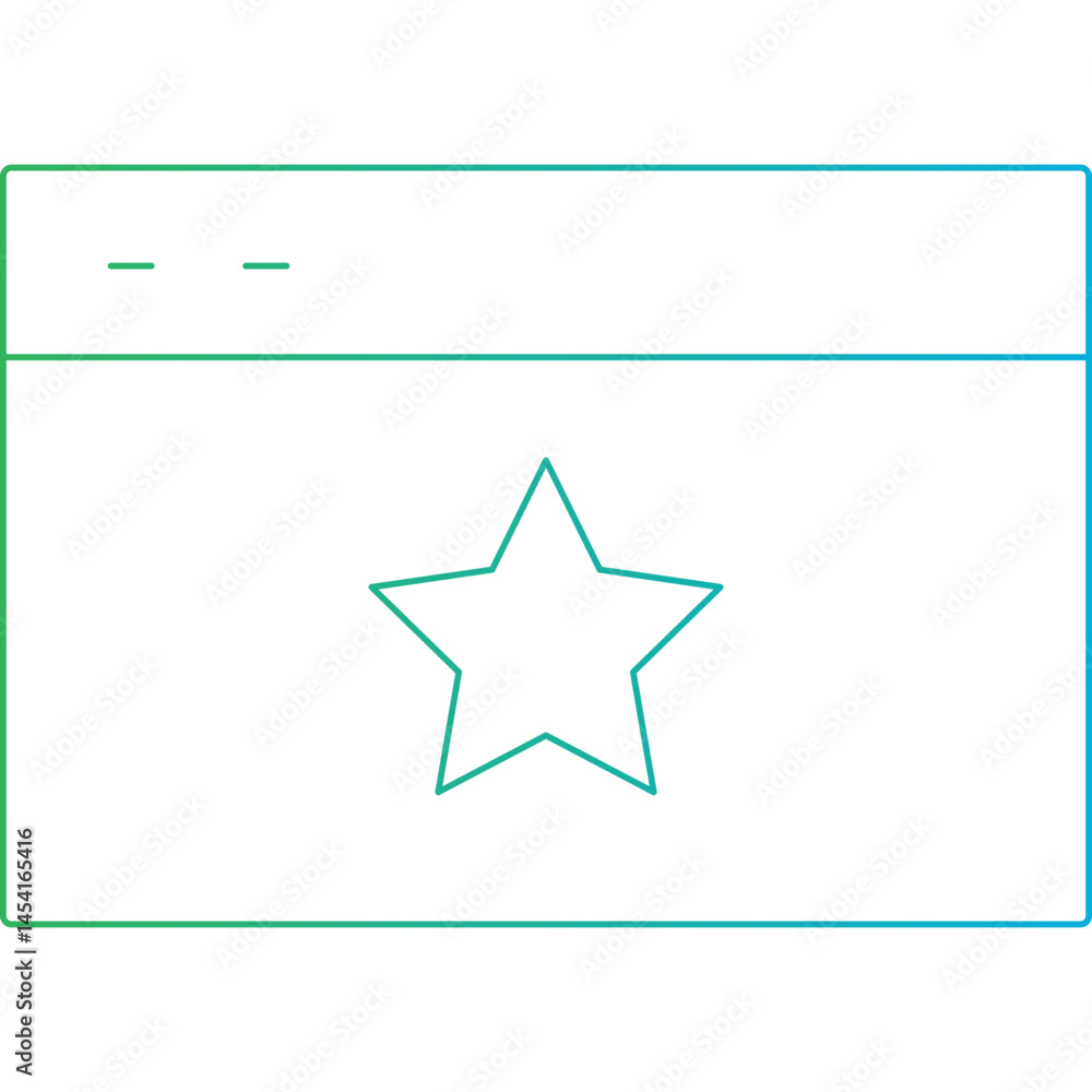 Obraz premium Website icon single vector illustration 