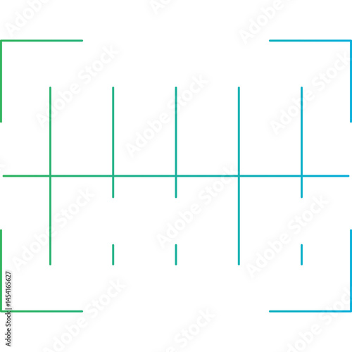 Bar code icon single vector illustration