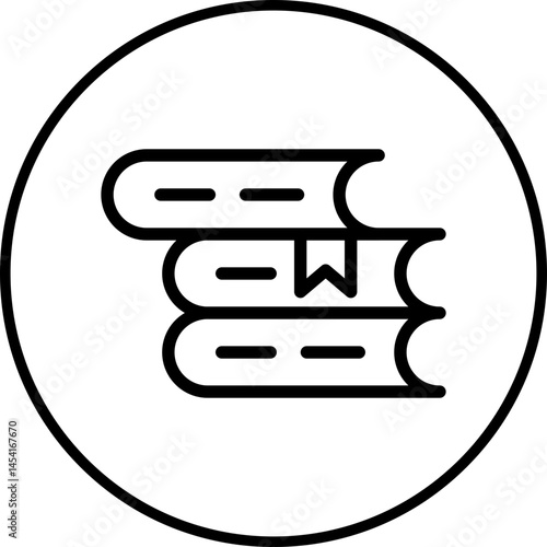 Books single icon vector illustration