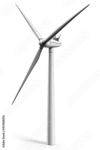 Wind turbine illustration