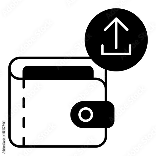 wallet-upload icon