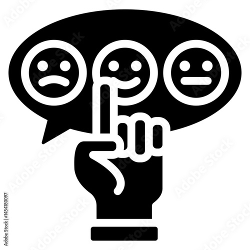 Feedback Glyph Icon