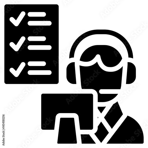 Operator Glyph Icon