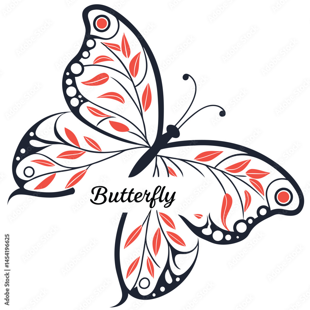 Obraz premium Best-butterfly-logo 