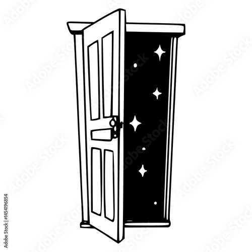 magic doorway clipart