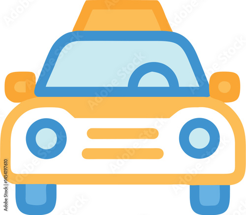 Taxi icon vector
