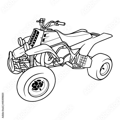 off-road vehicle vector design