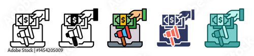Advertising multiple icon