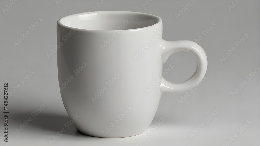 Fototapeta premium empty white cup