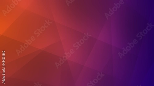 Abstract purple and pink backgrounds showcase a vibrant design with flowing curves and triangular patterns in a smooth, energetic motion
