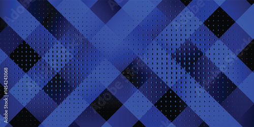 Abstract blue geometric background. Dynamic shapes composition. vector illustration. eps 10