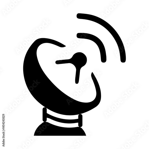 Satellite Dish Glyph icons
