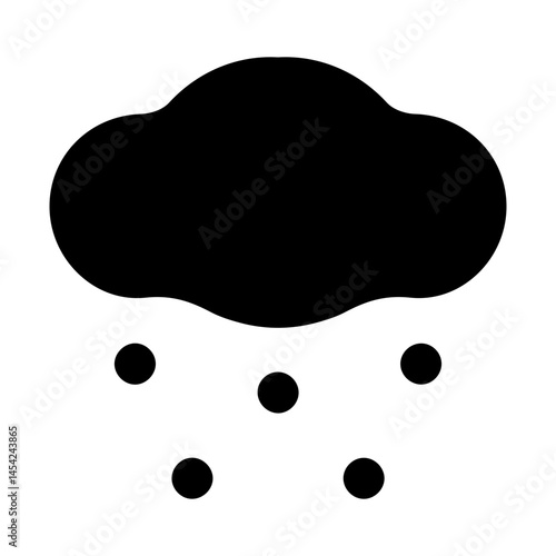 Space Dust Glyph icons
