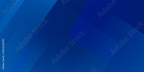 Abstract blue background with glowing geometric lines. Modern blue gradient square shape design. Futuristic technology concept. Suit for brochure, corporate, website, poster, banner, cover modern