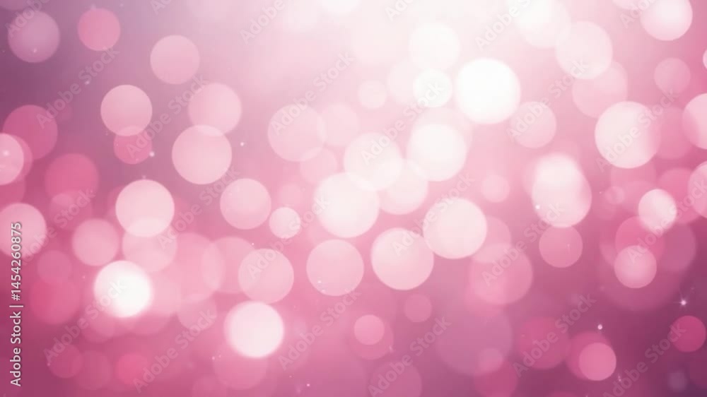Abstract bokeh background with soft pink and white lights perfect for digital design and commercial use
