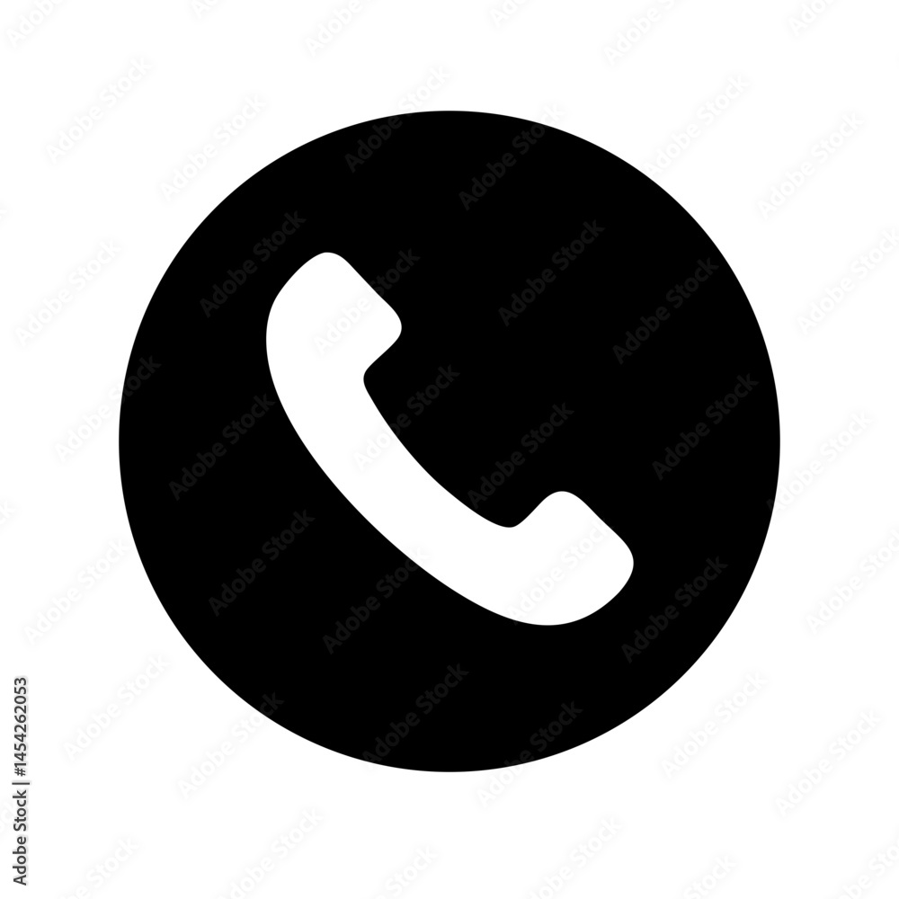 Contact us symbol, black and white, for websites Contact us symbol, black and white, for websites