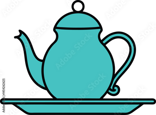 teapot and teacup
